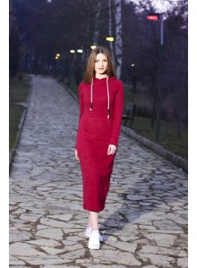 Fustani Sportiv  i Gjate - Kuqe